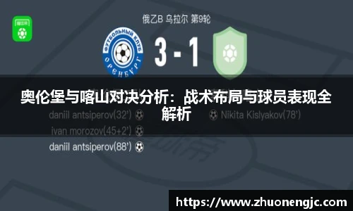 奥伦堡与喀山对决分析：战术布局与球员表现全解析