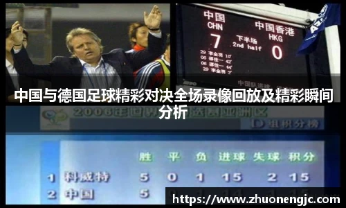中国与德国足球精彩对决全场录像回放及精彩瞬间分析